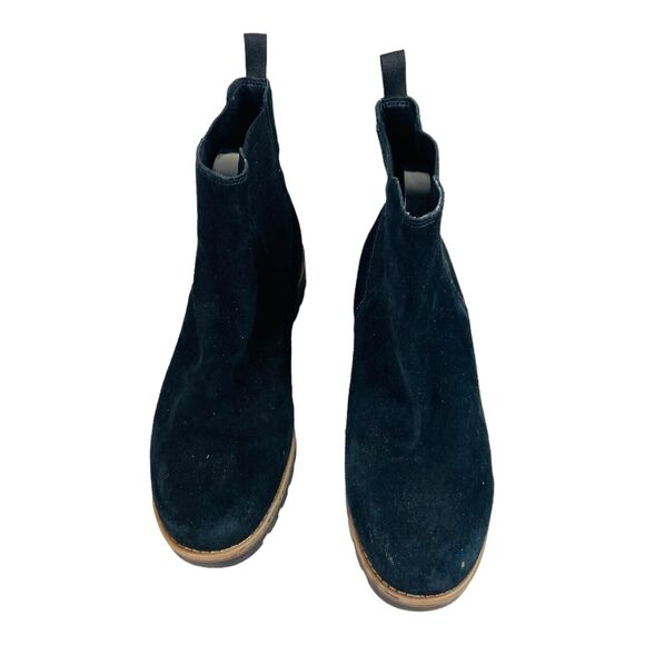 Crown Vintage Tipryn Women's Chelsea Boots Pull On Leather Upper Black 11M - Picture 5 of 9